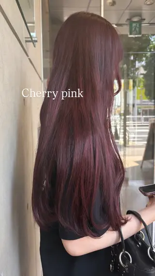 ロング abe yuikaのヘアスタイル