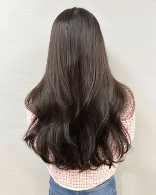 ミディアム カラー 韓国ヘア 店長NEGIのヘアスタイル