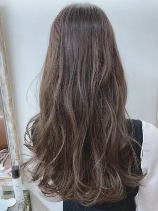 セミロング カラー TOWA 野村　コウダイのヘアスタイル