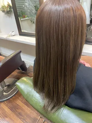 セミロング Natsuki Kumagaiのヘアスタイル