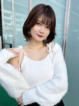 ロング カラー Bond Story fleek所属・渡辺 麻衣のヘアスタイル