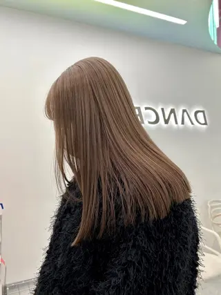 セミロング カラー ヘアアレンジ メンズ ♡ 𝐑𝐈𝐎♡のヘアスタイル