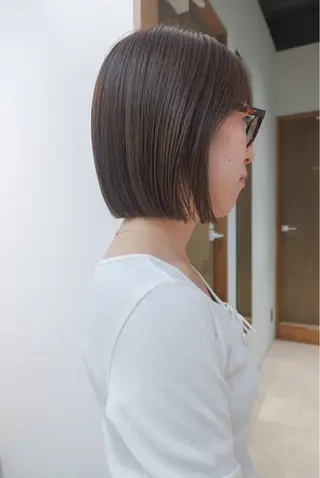 ショート momoa/名古屋 /カラーモデル募集のヘアスタイル