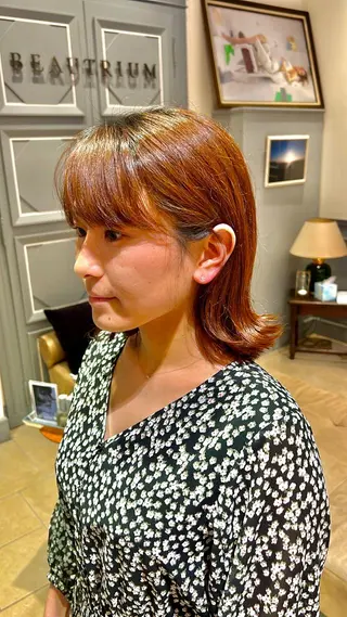 ミディアム 小野まさや /ショートカットのヘアスタイル
