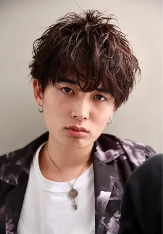 ショート メンズ 新宿御苑前/新宿 Ryuseiのヘアスタイル