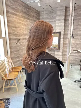 セミロング カラー 🫟Blanco🫟 Color&Careのヘアスタイル