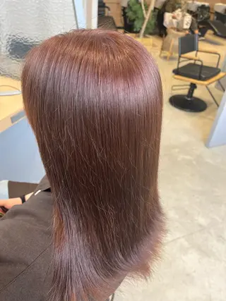 カラー 福島 果音のヘアスタイル