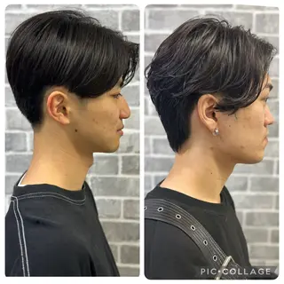 パーマ メンズ Noyヨシモト ヒロトのヘアスタイル