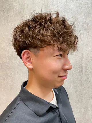 メンズ 横島 靖也のヘアスタイル