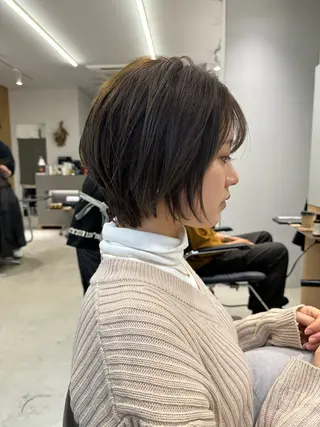 ショート カラー ショート/茅ヶ崎 タカハシ タクロウのヘアスタイル