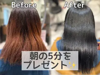 ロング カラー パーマ 透明感カラー/艶髪/ 縮毛矯正/たくまのヘアスタイル