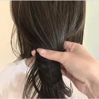 ミディアム カラー マンツーマン半個室 tamuraのヘアスタイル