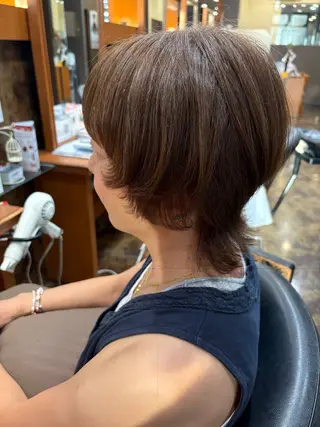 ショート 落合 ちりのヘアスタイル