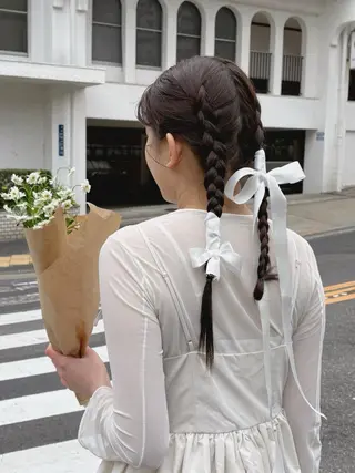 ヘアアレンジ たかや みなみのヘアスタイル