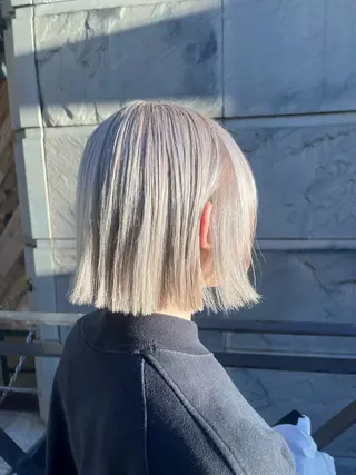 セミロング カラー ヘアアレンジ 渡邉 舞のヘアスタイル