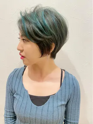 ショート 似合わせの達人🔥 石川就平のヘアスタイル