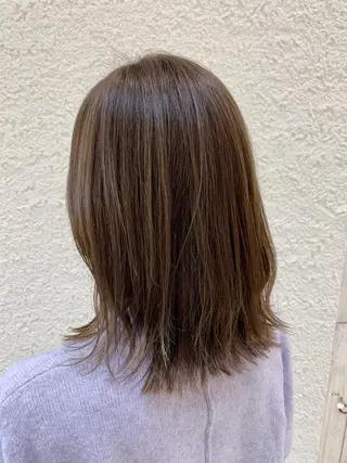 ミディアム カラー NYNY四條畷店 森　亮人のヘアスタイル