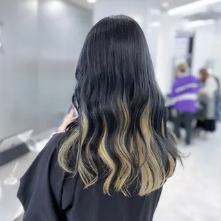 セミロング ‎🤍札幌ハイトーン 🤍シンゴのヘアスタイル