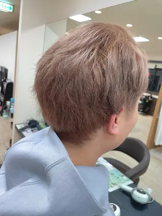 カラー レイヤー/くびれ/ 縮毛/チェレ金剛のヘアスタイル