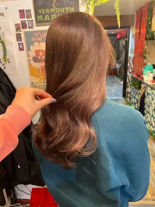 セミロング カラー カラーパティシエ facce🌼ikoのヘアスタイル