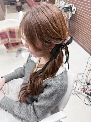 ロング 🎀 KUBO AYAKA 🎀✨のヘアスタイル