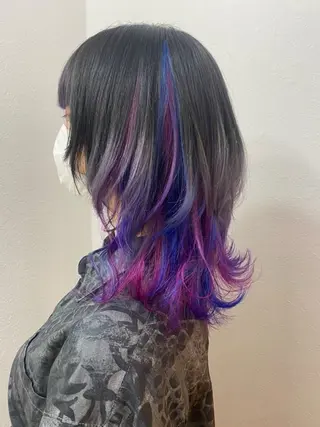 カラー ルシ🎨/ハイトーン デザイン/髪質改善のヘアスタイル