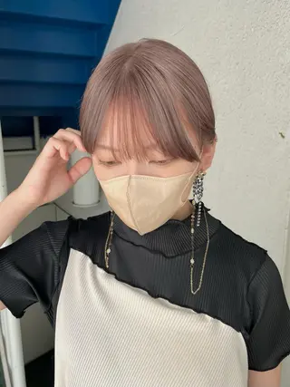 ショート カラー 🌿似合わせ透明感 カラー松本朋幸🌿のヘアスタイル