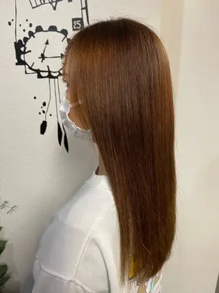 ロング カラー ｼﾉｻﾞｷ ｷﾅのヘアスタイル