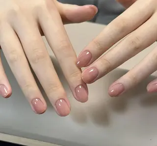 ネイル By moonネイル 🌷ワンホン/韓国風のネイルデザイン