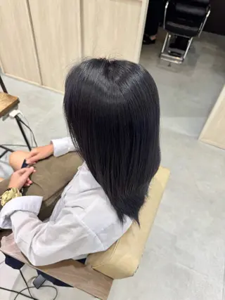 ロング カラー ブリーチなしwカラー /艶カラー/oukaのヘアスタイル