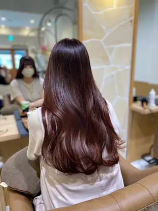 ロング カラー 坂井 茅聖のヘアスタイル