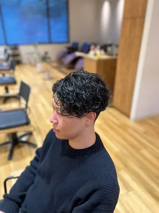 パーマ メンズ Camishi所属・瀬野凌介/メンズ カット/パーマのヘアスタイル
