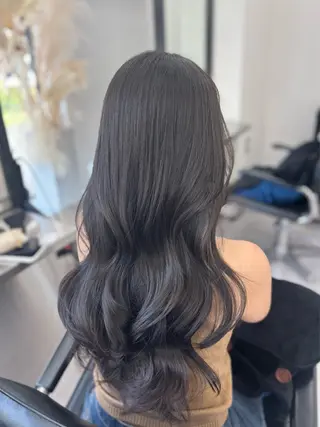 ロング カラー 心斎橋／艶カラー /髪質改善/恋のヘアスタイル