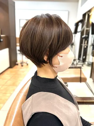 ショート カラー 藤田 祥平のヘアスタイル