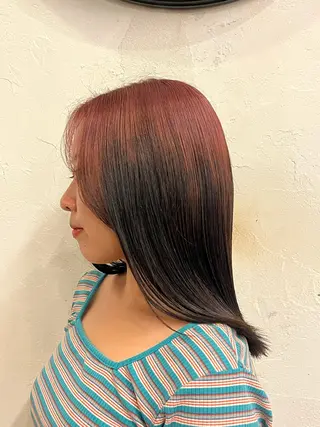 カラー 糸賀 蒼天のヘアスタイル