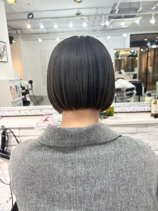 ショート ショート/ボブ /髪質改善縮毛矯正のヘアスタイル