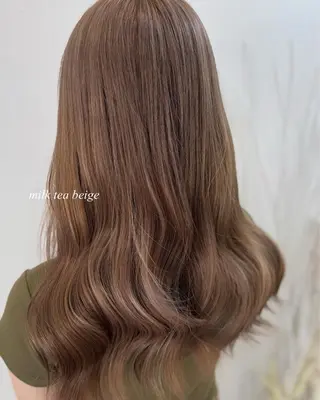 ロング カラー 【メンズ特化】池袋 韓国スタイル飯塚のヘアスタイル