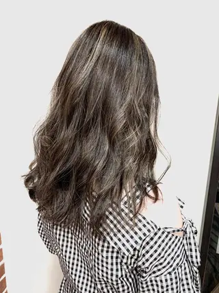 セミロング カラー 岡崎勇人/レイヤー/ 韓国/ケラチンTRのヘアスタイル