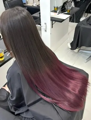 ミディアム カラー ⭐️無料！カット モデル募集⭐️夕貴のヘアスタイル