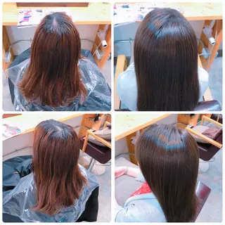 セミロング カラー 🌈限定価格🌈 鈴木　瑛輔のヘアスタイル