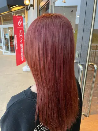 ロング カラー 鵜飼 真伍のヘアスタイル