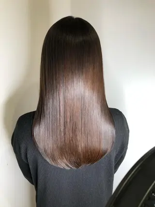 セミロング 髪質改善 MAKIのヘアスタイル