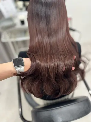 ロング カラー 🫧ぷる艶カラー🫧 Yuubi🦩のヘアスタイル