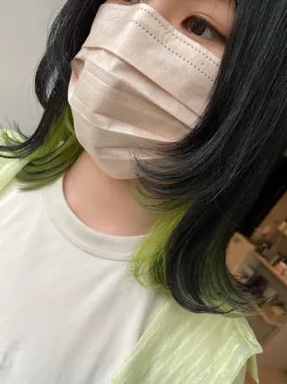 ミディアム カラー ブリーチ👩🦳/ ✂︎MANAMIのヘアスタイル