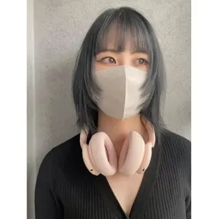 ミディアム Mika Haraguchiのヘアスタイル