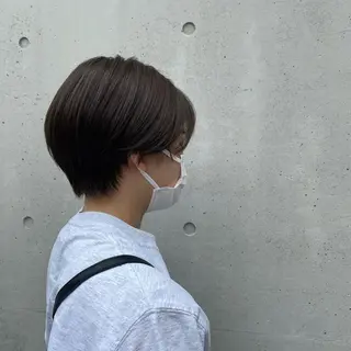 ショート putri店長 和田鈴采のヘアスタイル