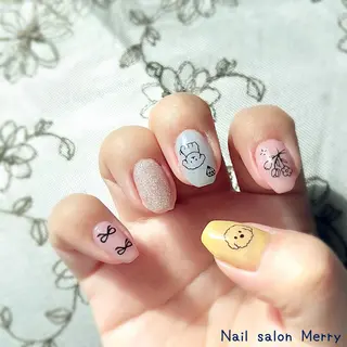 ネイル Nail salon Merryのネイルデザイン