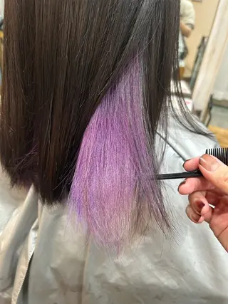 ミディアム カラー メンズパーマ 髪質改善☆有馬のヘアスタイル