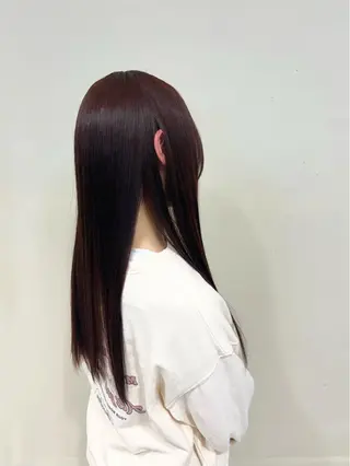 ロング カラー 綺麗め/ トレンドヘア/みずはのヘアスタイル
