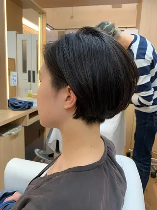 ショート 奈良 優輝のヘアスタイル